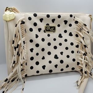 Betsy Joshnson Polka Dot Crossbody